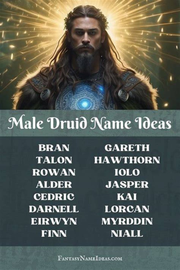 {1500+} » Druid Names Which is Awesome, Clever & Funny (ʘ‿ʘ)