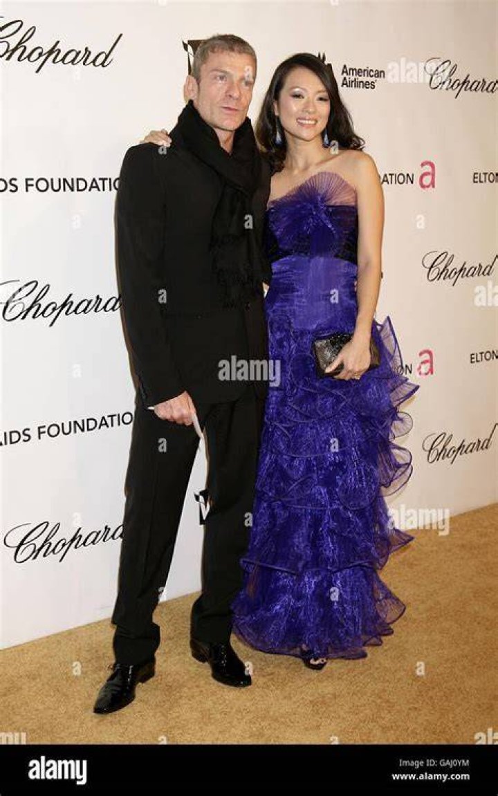 Actress Ziyi Zhang and boyfriend Aviv &Ograve;Vivi&Oacute; Nevo attend the Point