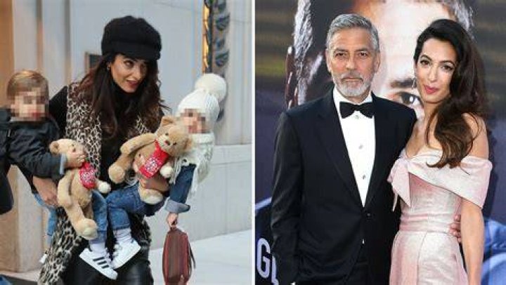 Amal and Clooney’s twins look just like The Frisky