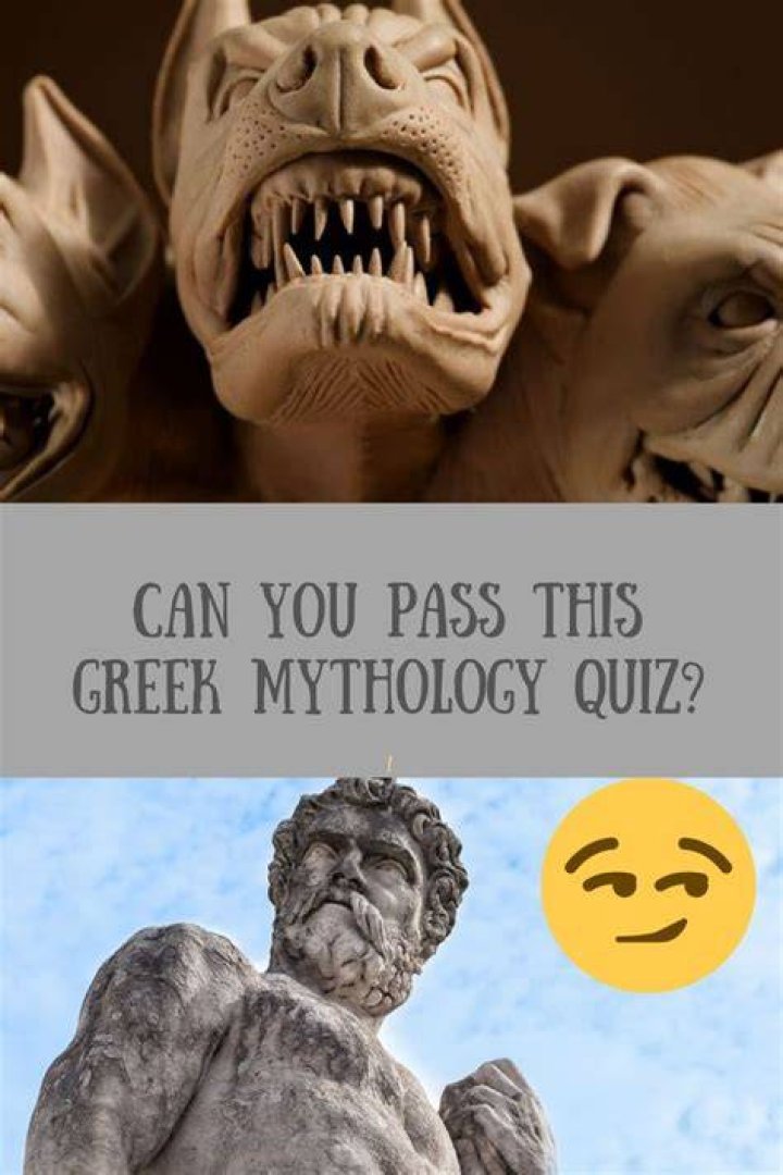 Can You Pass This Greek Mythology Quiz? Greek mythology, Mythology, Quiz