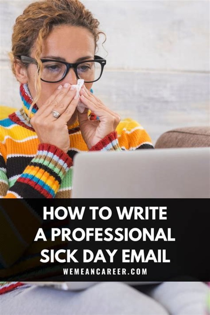 How To Write A Sick Leave Email To Your Boss (With Examples) Zippia