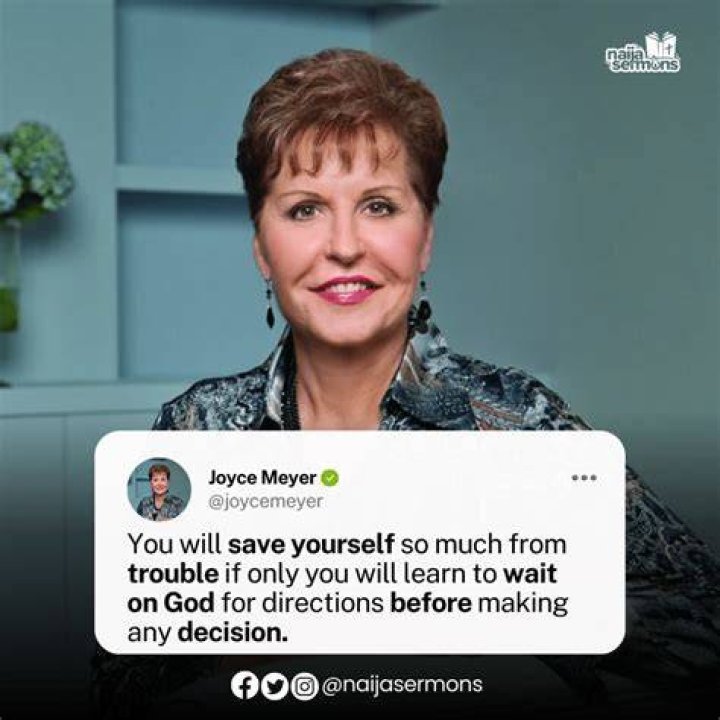 Joyce Meyer Quote “Having a rough day? Place your hand over your heart