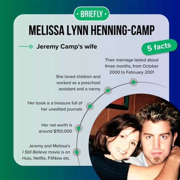 Melissa Lynn HenningCamp The heartbreaking story of Jeremy Camp's