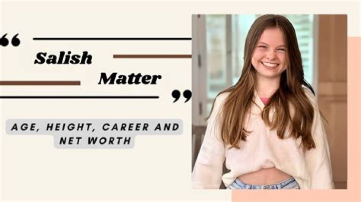 Salish Matter&rsquo;s age, height, birthday, mom, net worth Legit.ng