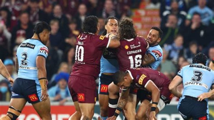 State of Origin 2023, Jarome Luai sent off, Reece Walsh, Suncorp