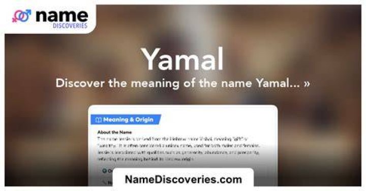 Unraveling The Mystique: Yamal Name Meaning In Arabic